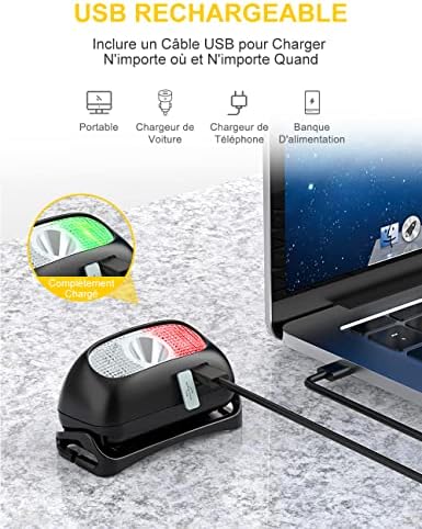 Vue 4 de Cirycase Lampe Frontale Torche