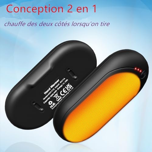 Vue 2 de Chaufferette Main Reutilisable Mah