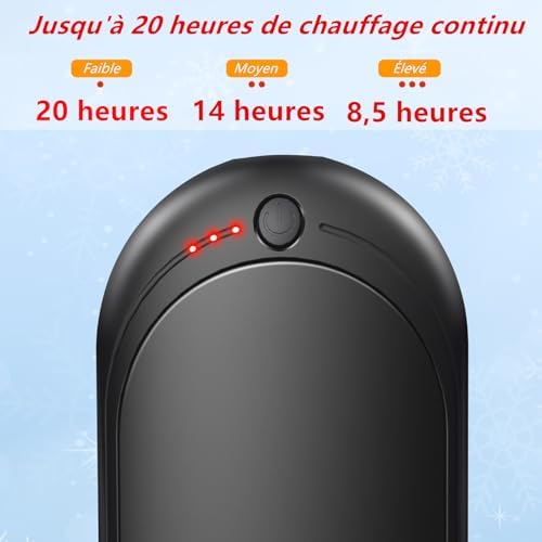 Vue 4 de Chaufferette Main Reutilisable Mah