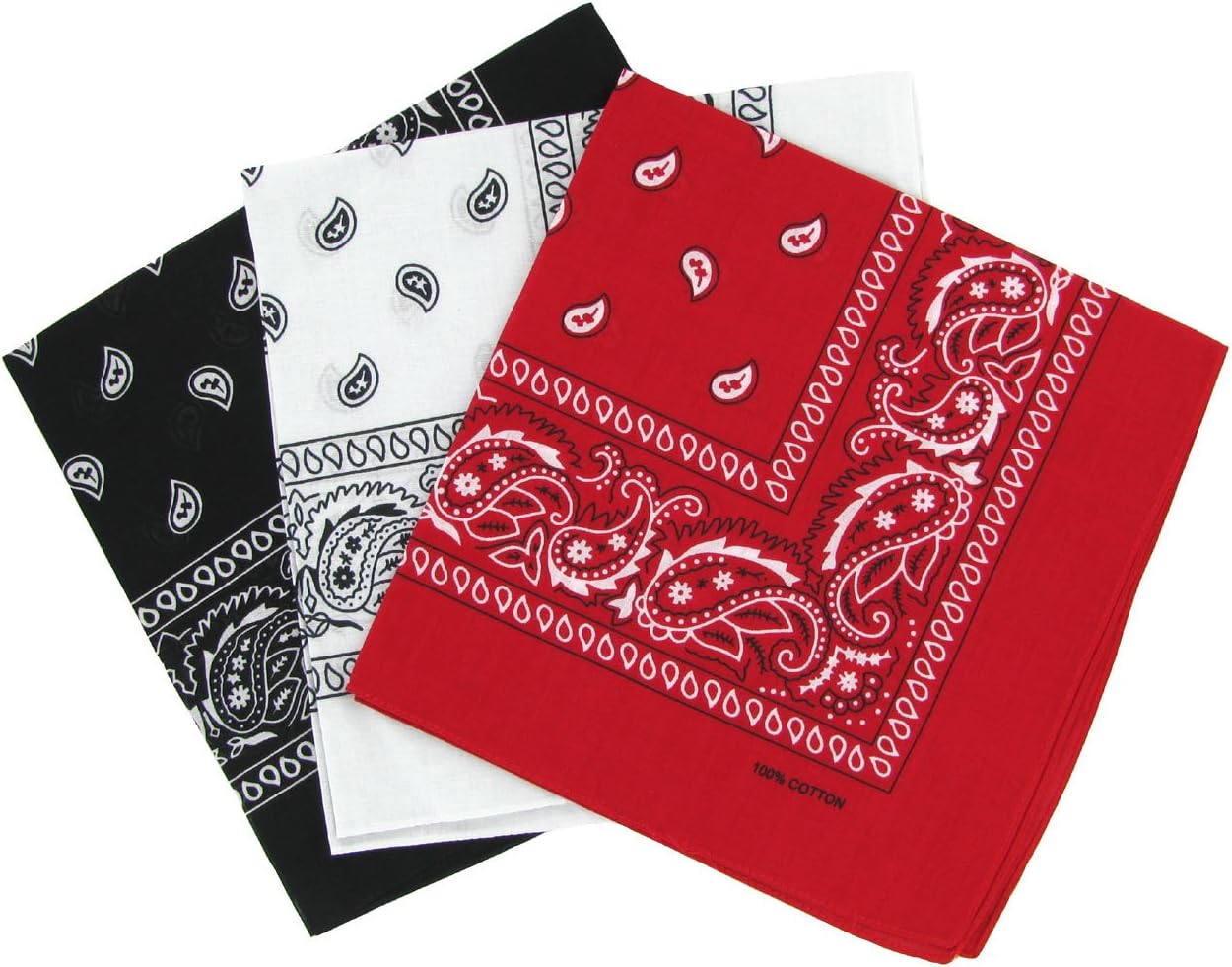 Set De Bandanas Paisley