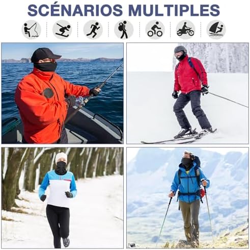 Vue 7 de Pieces Cache Cou Elastique