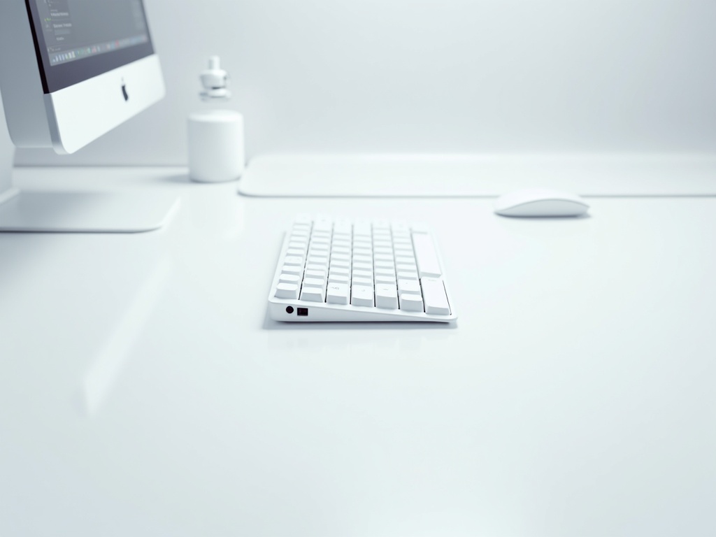 Cómo limpiar y mantener un setup blanco impecable