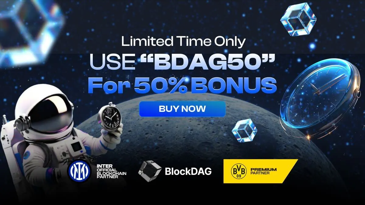 Are You Ready For BlockDAG’s 50% Bonus Key? Limited Time Only!