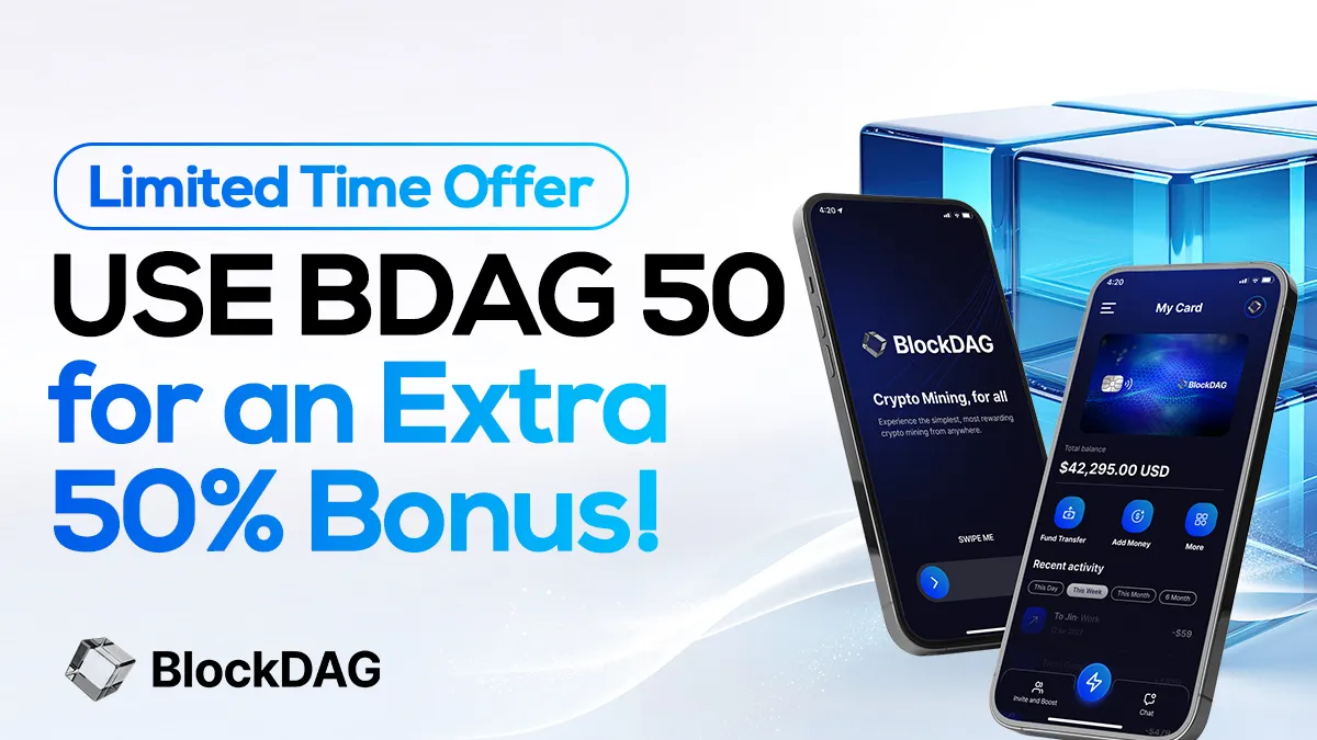 Final Countdown: BlockDAG’s EPIC 50% Bonus is Ending Tonight at Midnight