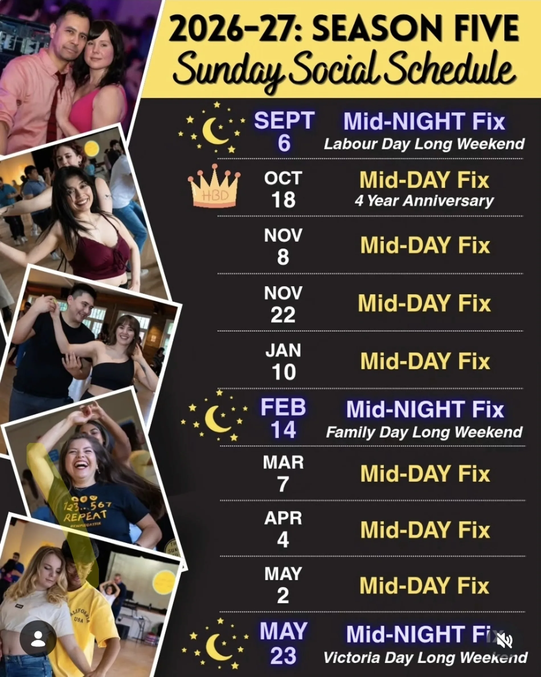 Sunday Mid-NIGHT Fix — Family Day Long Weekend