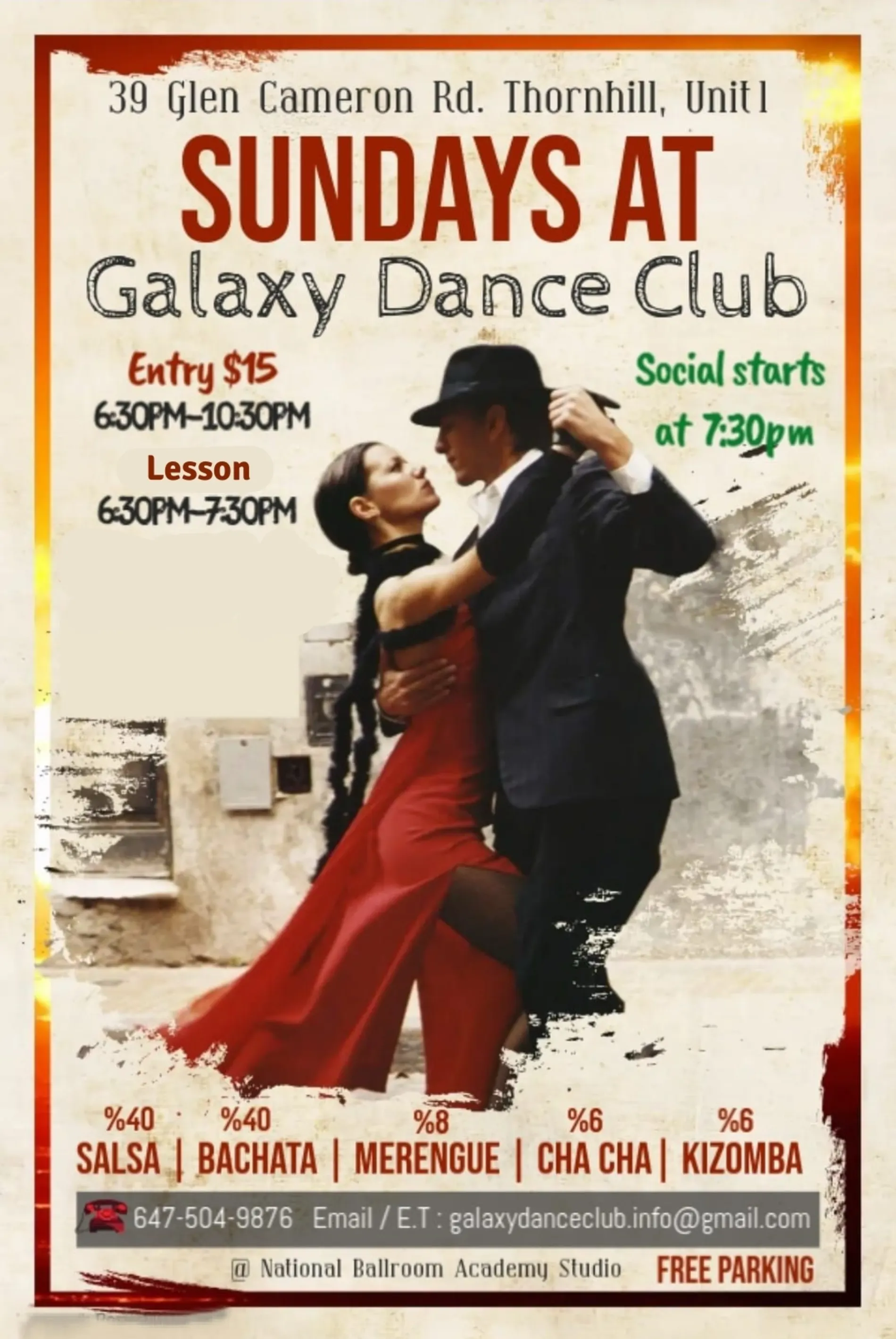 Sundays at Galaxy Dance Club