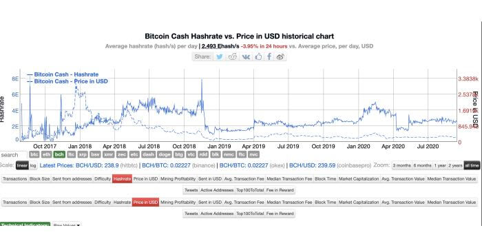 Blockchain Network stats