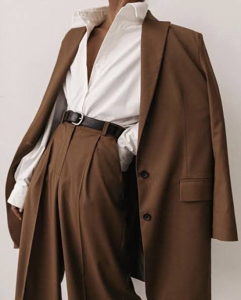 Brown Aesthetic Clothes: Brown adds something that no other colour will