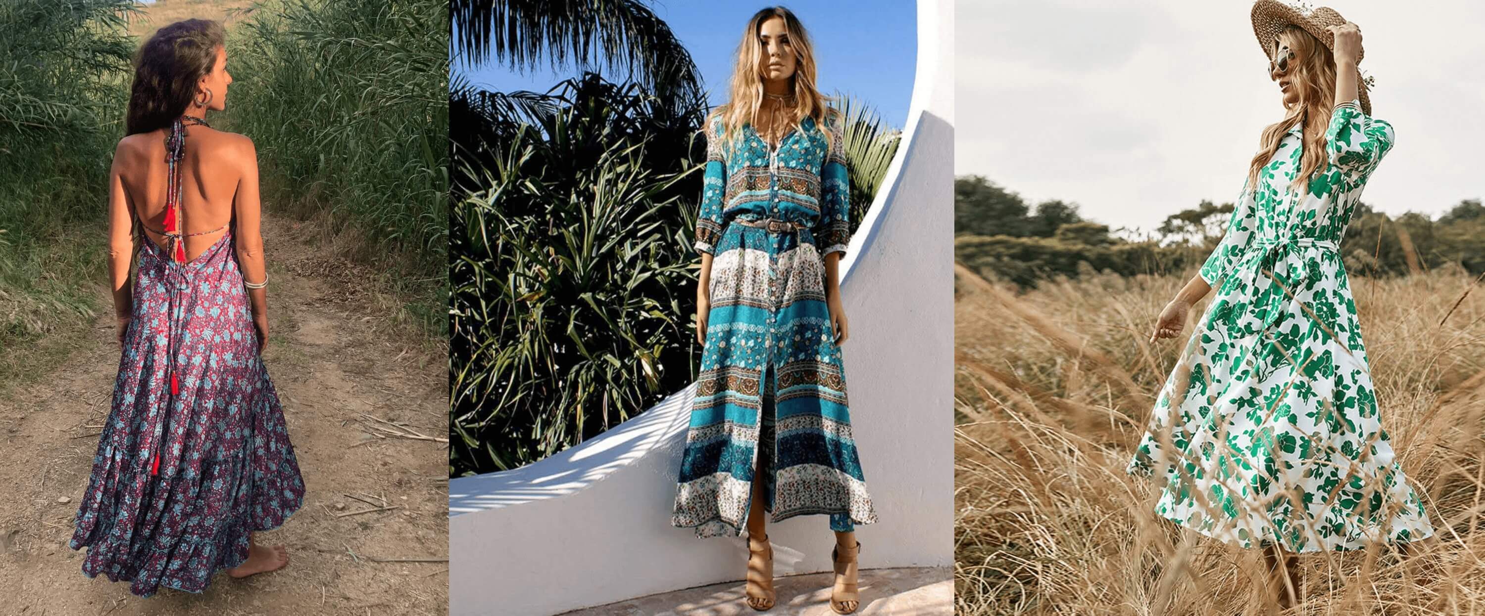 How to find the best boho dress when you can't try it on: Online shopping tips