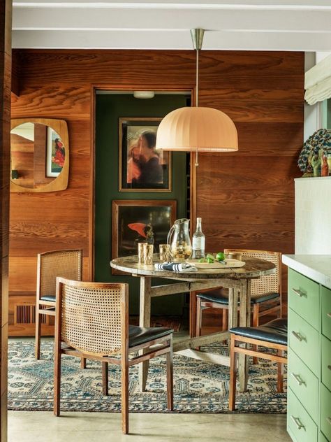 How to Update A Mid Century Interior for Darker Aesthetic Choices