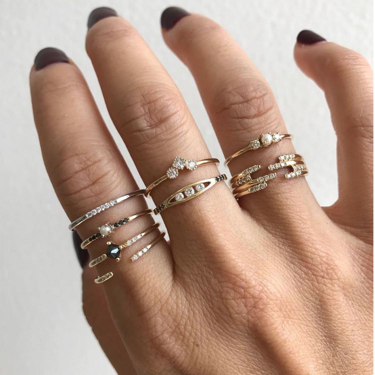 The Best Stacking Rings For the Pastel Danish Aesthetic