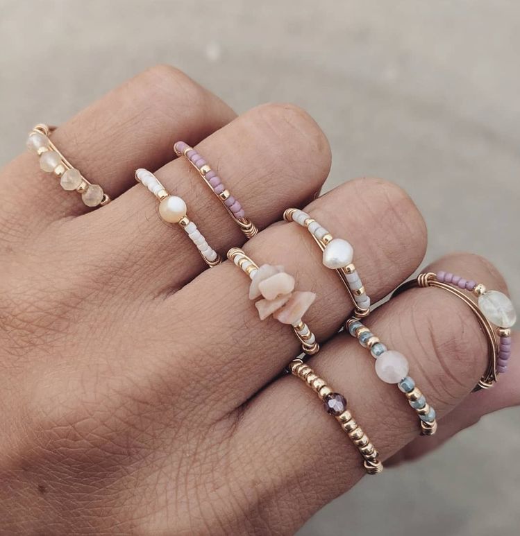 The Best Stacking Rings For the Pastel Danish Aesthetic