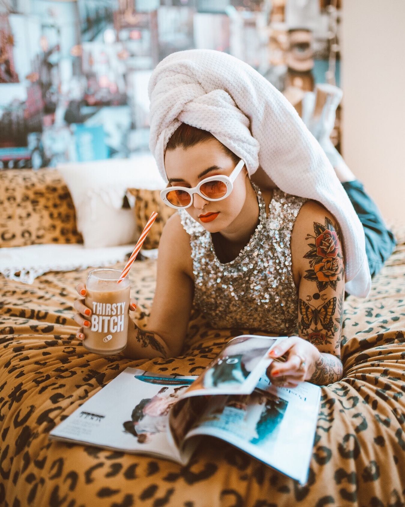 Go Big or Go Home: Glamcore Aesthetic