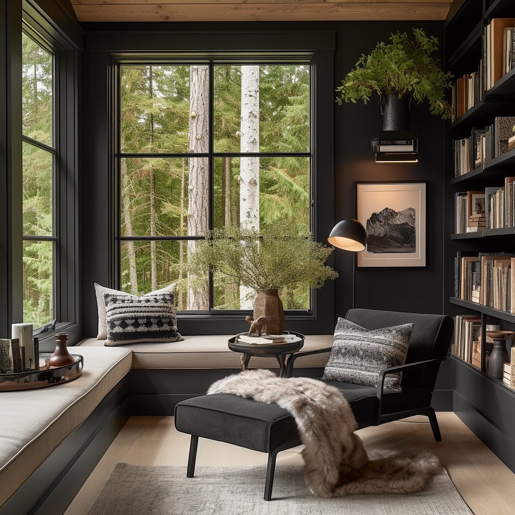 The Beauty of Dark Interiors: Exploring the Impact of Tasteful Colors in Interior Design