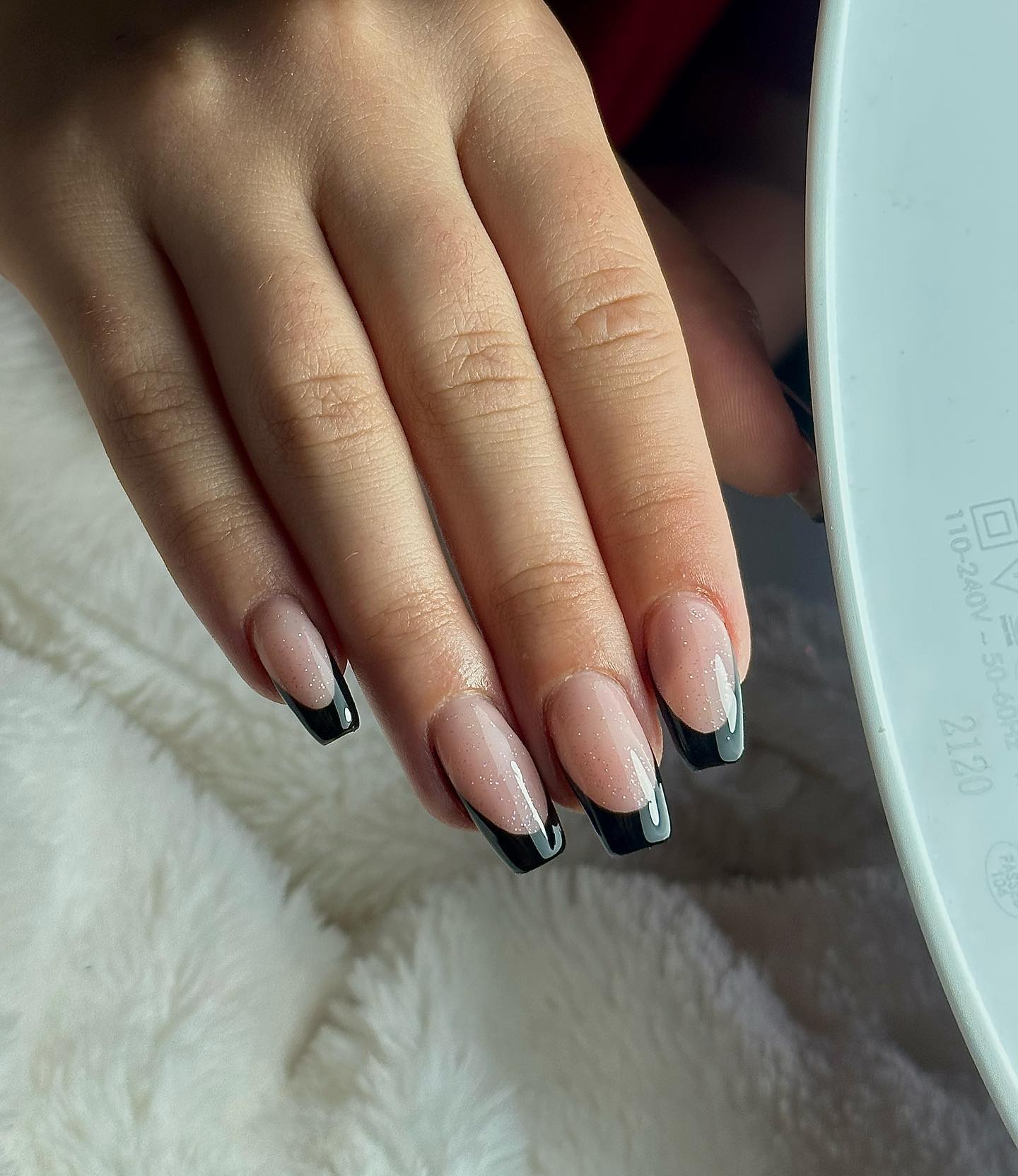 Flaunt Your Dark Feminine Side: 11+ Sophisticated Black French Tip Looks