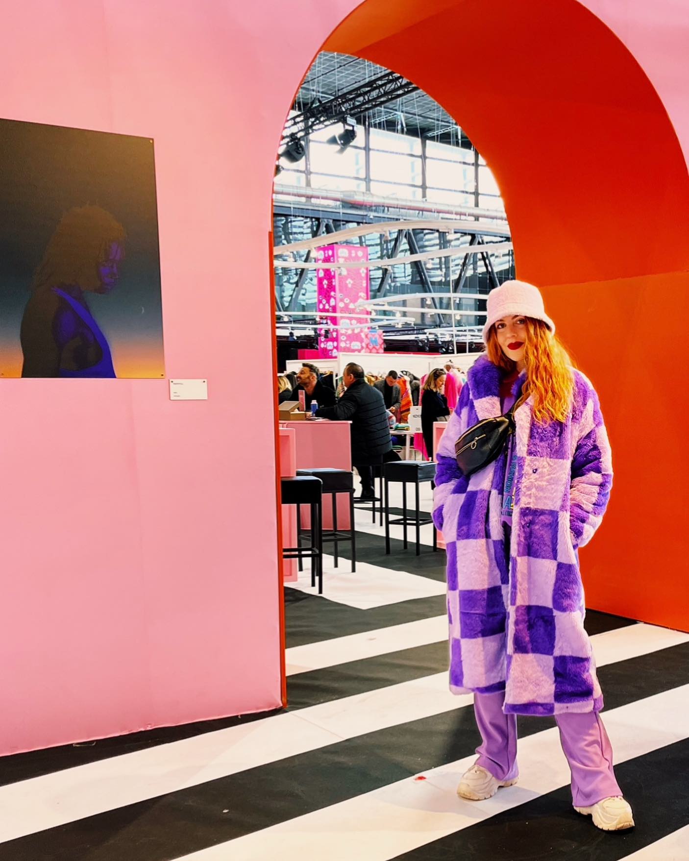 Embrace the Majestic Allure of Purple: Elevating Winter Fashion to New Heights