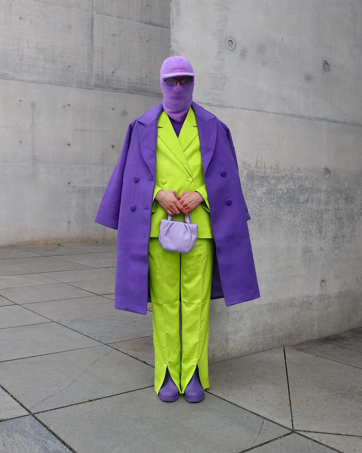 Embrace the Majestic Allure of Purple: Elevating Winter Fashion to New Heights
