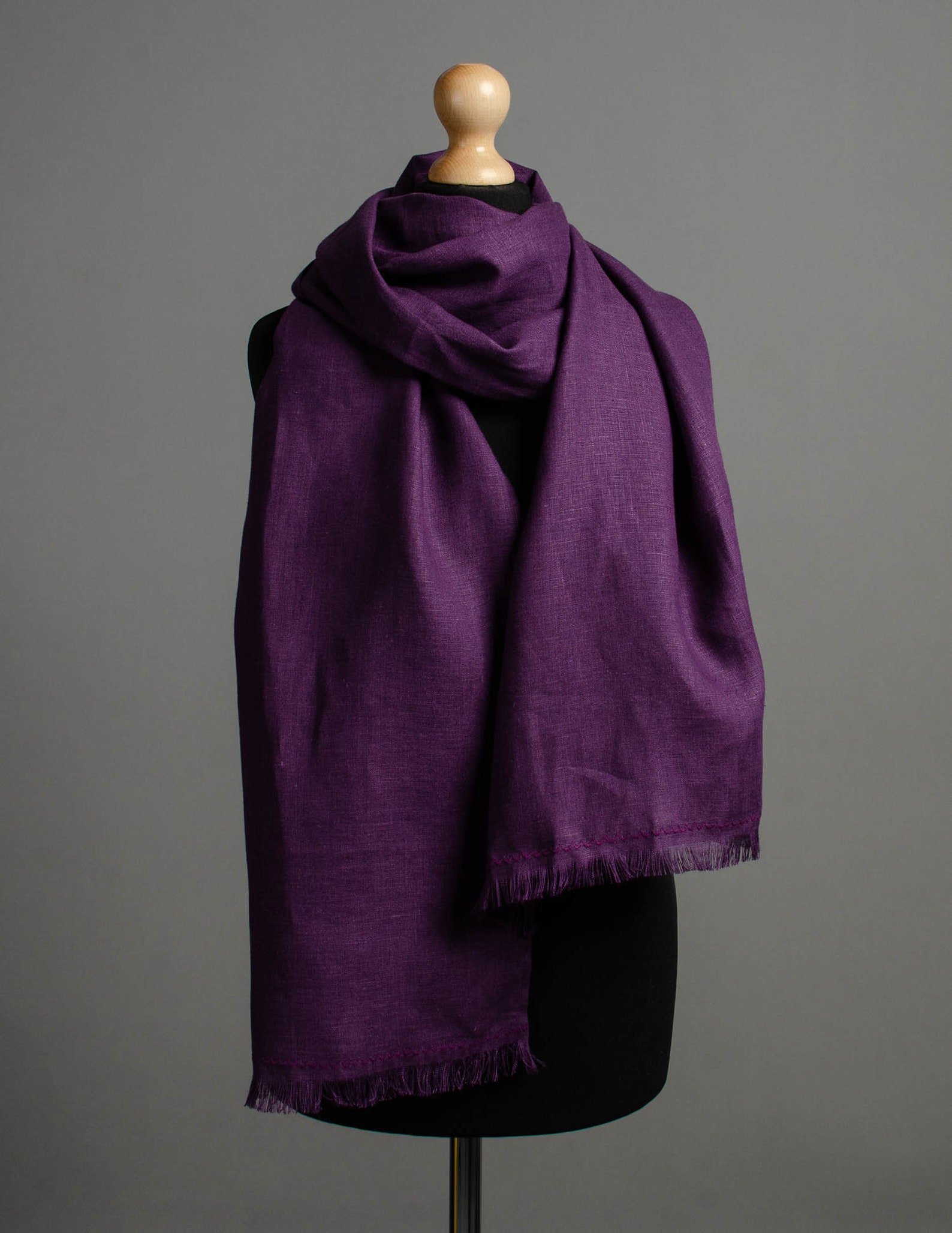Embrace the Majestic Allure of Purple: Elevating Winter Fashion to New Heights