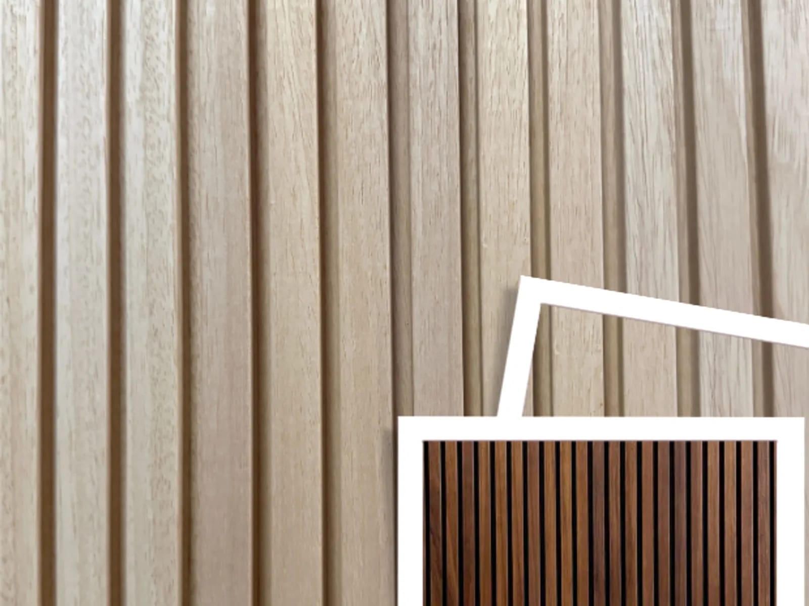 Lamelles de sauna décoratives — Abachi detail view 1 - Sauna grade timber