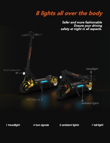 Vue 4 de Kukirin Master Trottinette