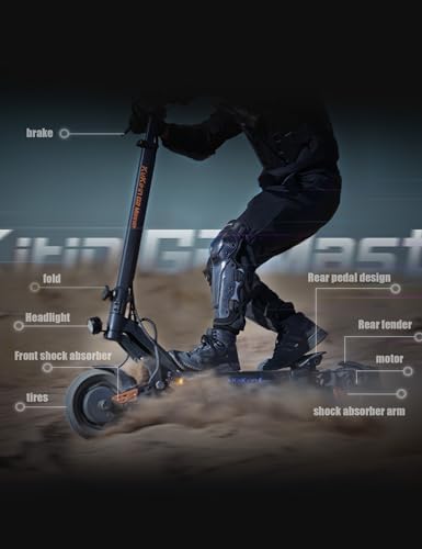 Vue 6 de Kukirin Master Trottinette