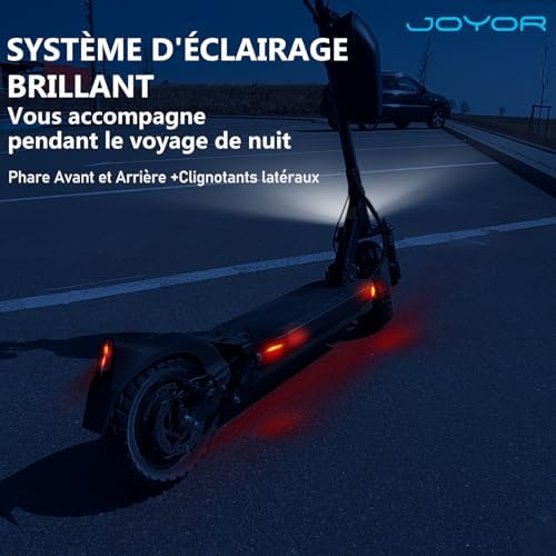 Vue 4 de Joyor Trottinette Electrique Adultesy