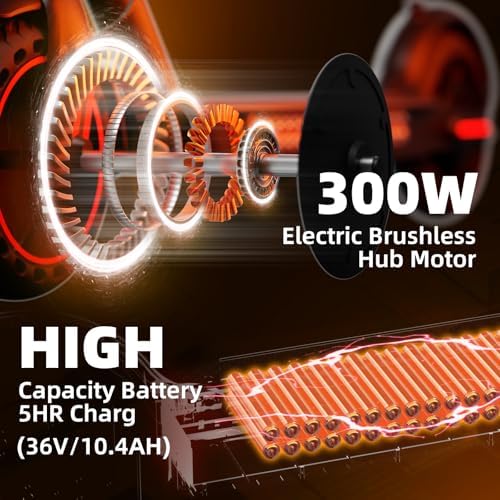 Vue 4 de Trottinettes Electriques De Pouce