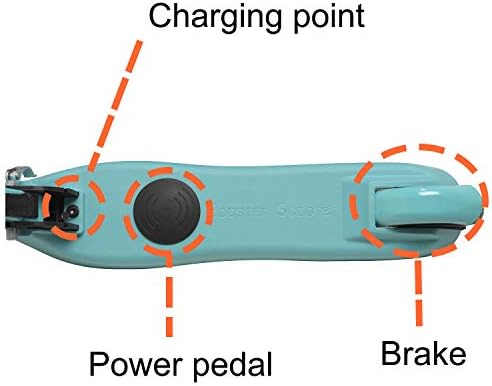 Vue 4 de Denver Sck Blue Kickscooter