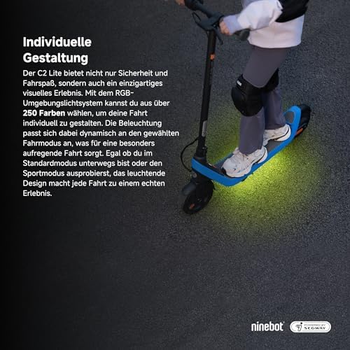 Vue 4 de Segwayninebot Light Trottinette
