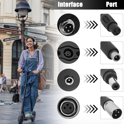 Vue 4 de Chargeur Trotinette Electriqu