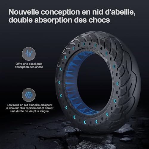 Vue 4 de Pneu Solide Pour