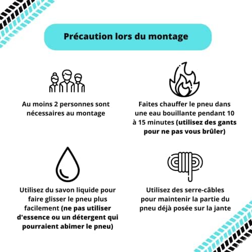 Vue 5 de Pneus Plein Trottinette Electrique