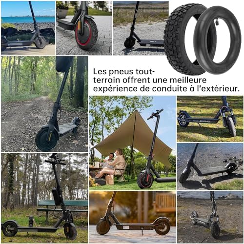 Vue 6 de Pouces Pneus Toutterrain Trottinette