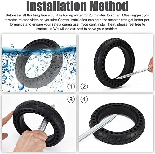 Vue 7 de Ouxi Pneu Plein Pour