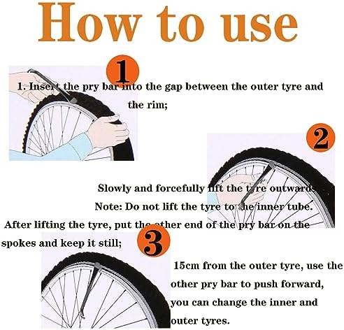 Vue 4 de Pcs Demonte Pneus Velo