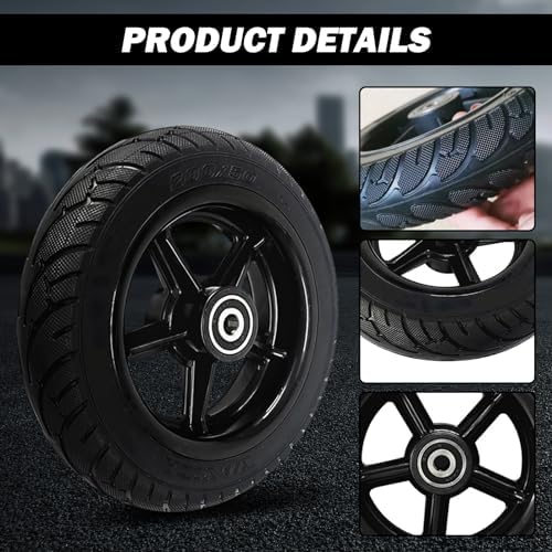 Vue 4 de Pneu Pour Scooter Electrique
