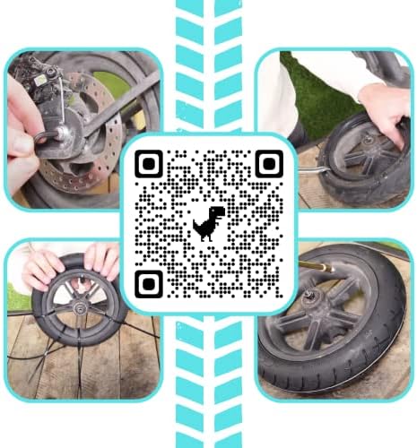 Vue 7 de Bitume Pneu Renforce Trottinette