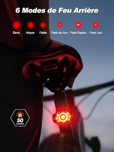 Vue 5 de Glangeh Lumiere Velo Led