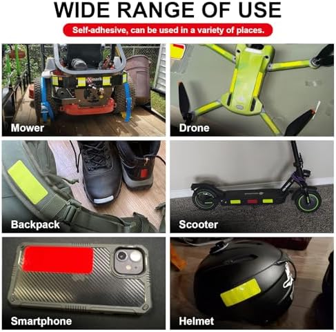 Vue 5 de Bandes Reflechissants Autocollante Pour