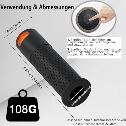 Vue 6 de Clignotant Pour Scooter