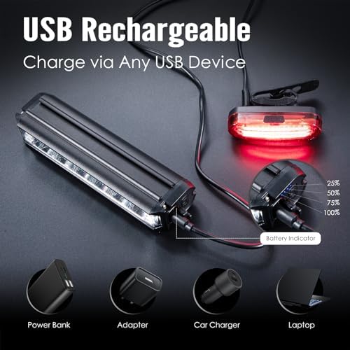 Vue 4 de Lampe Velo Led Puissantes