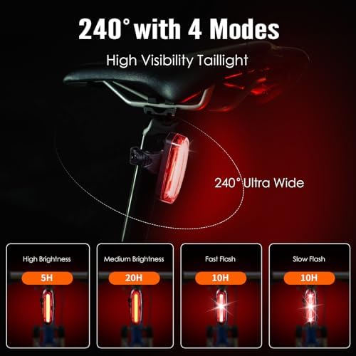 Vue 6 de Lampe Velo Led Puissantes