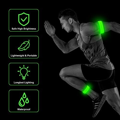 Vue 6 de Flintronic Pcs Brassards Lumineux