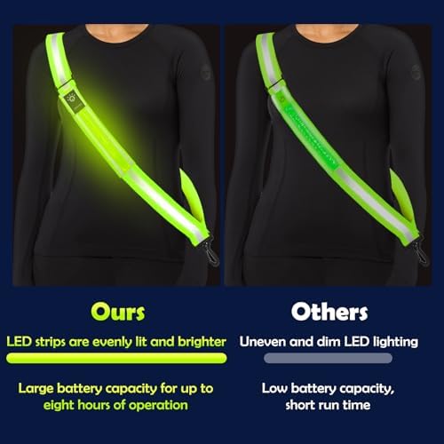 Vue 4 de Led Securite Rechargeable Usb