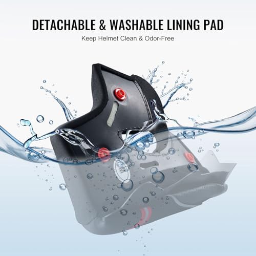 Vue 7 de Vevor Casque De Moto