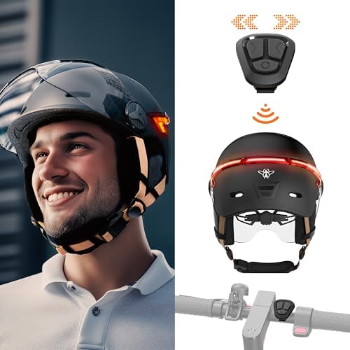 Vue 4 de Casr Glow Casque Led