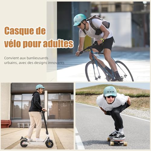 Vue 6 de Shinmax Casque Velo Homme