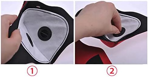 Vue 5 de Masque Antipoussière Noir Sport