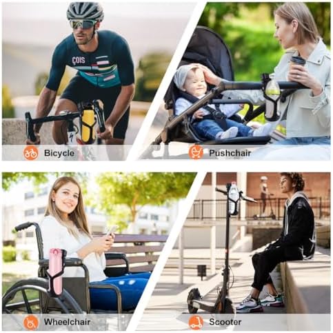 Vue 7 de Portebouteille De Velo Universel