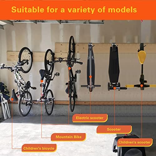 Vue 5 de Support Mural Pour Scooter